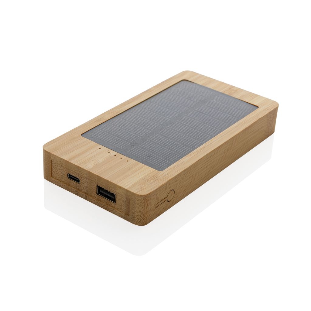 XDP322_39Sunwick 10.000mah Bambus Solar Powerbank