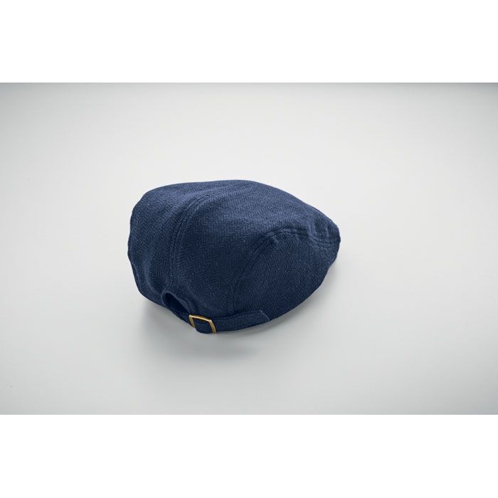 MO2966-04Blind Peak Newsboy-Kappe 335 g_m²_ blau