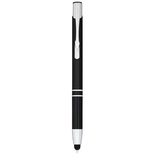 PF107298Moneta Kugelschreiber mit Metall Touchpen _blaue Mine_