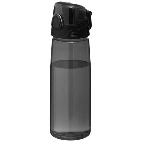PF100313-4Capri 700 ml Tritan™ Sportflasche_ transparent schwarz PF100313-4Capri 700 ml Tritan™ Sportflasche_ transparent schwarz