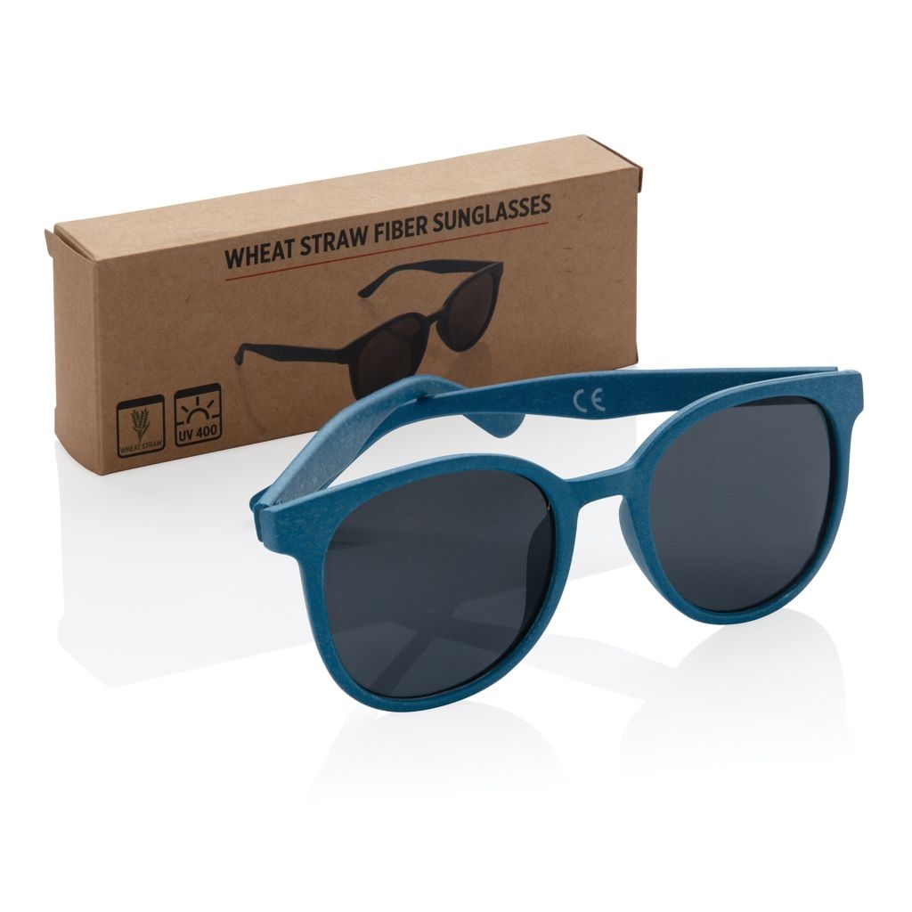 XDP453.91-5Weizenstroh Sonnenbrille_ blau