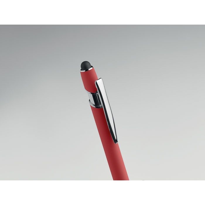 MO2798-05Siparo Druckkugelschreiber mit Stylus_ rot