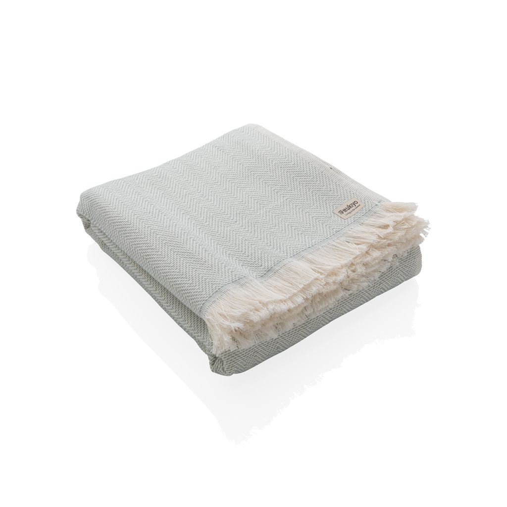 XDP453.80-7Ukiyo Hisako AWARE™ Four Seasons Handtuch_Decke 100x180cm_ gruen