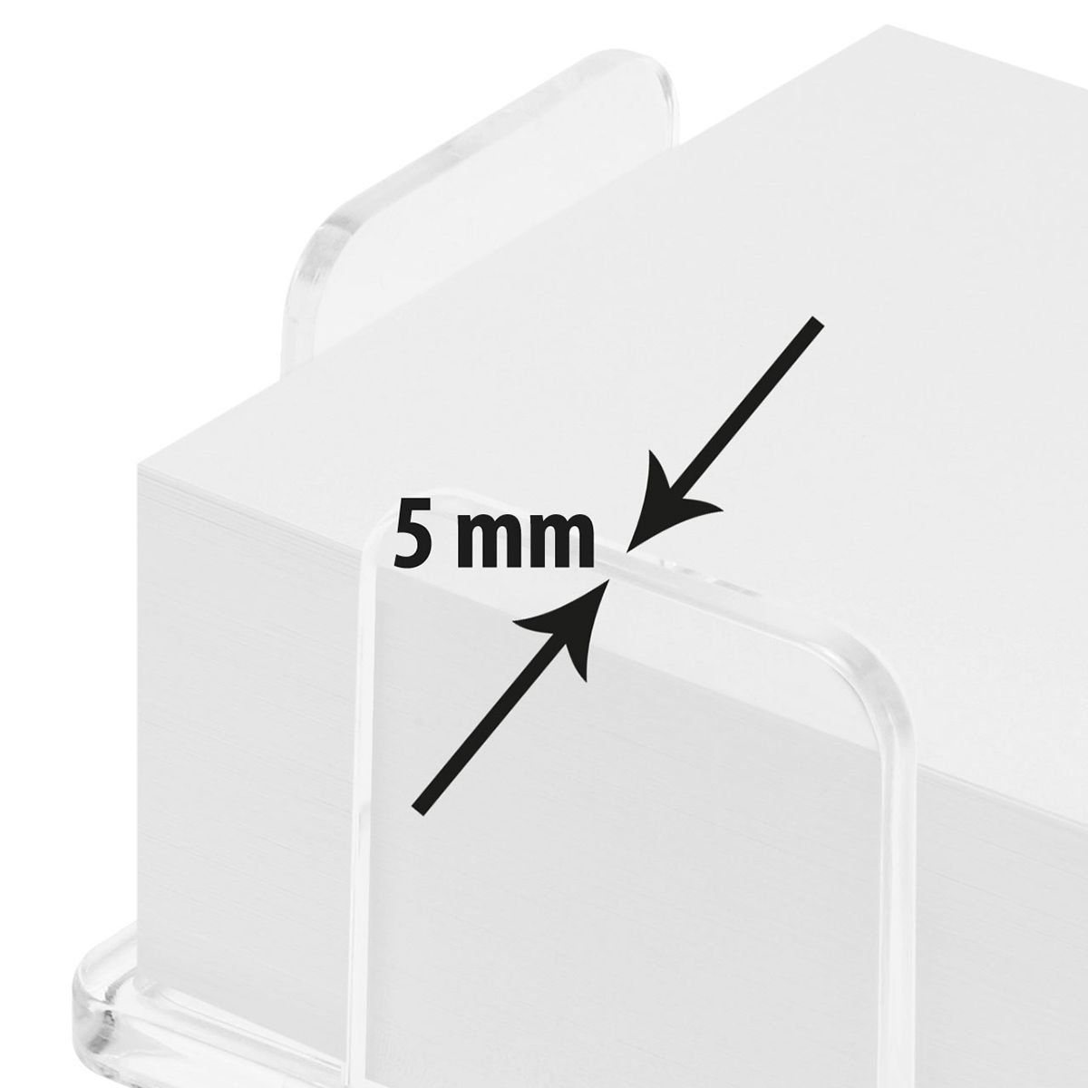 HE7023PC-7Zettelbox_ dickwandig _Theta_ glasklar