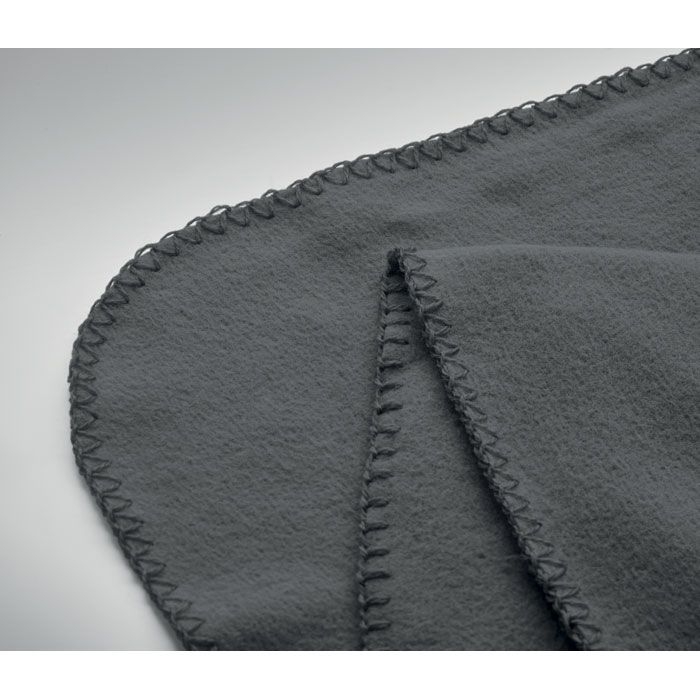 MO6805-15Bogda RPET-Polar Fleece-Decke_ Steingrau