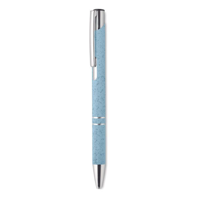 Bern Pecas Öko-Druckkugelschreiber, blau