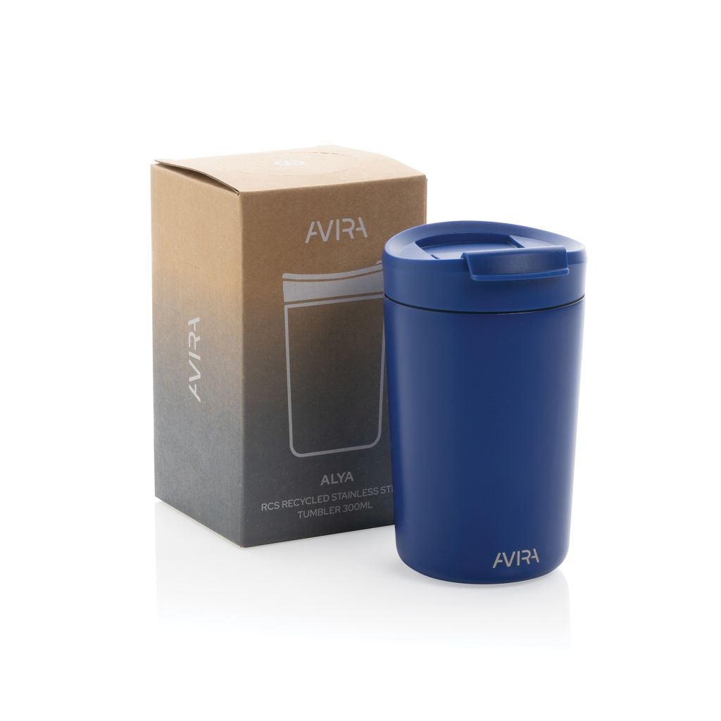 XDP438.02-4Avira Alya RCS recycelter Stainless-Steel Becher 300ml_ Koenigsblau