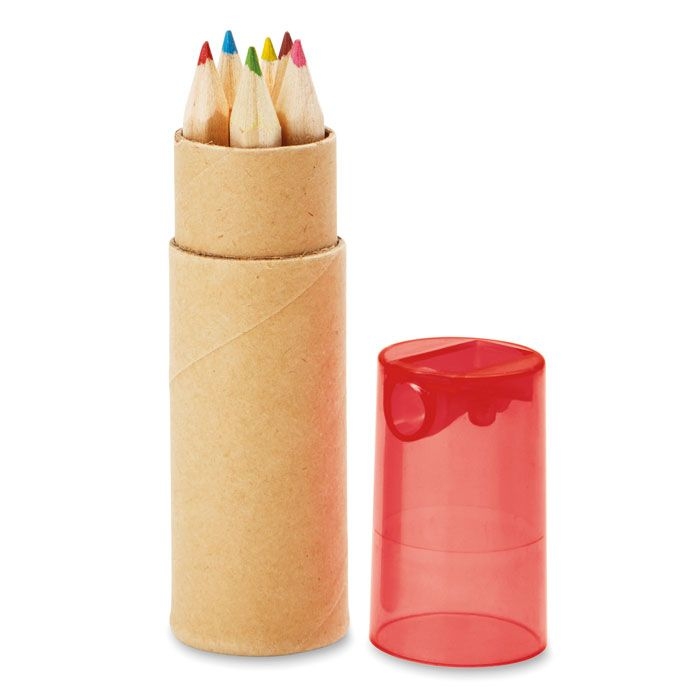 MO8580-25Petit Lambut Buntstifte-Set_ Transparent Rot