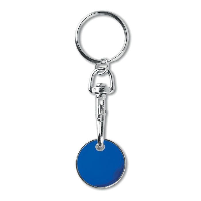 MO9748-37Tokenring Schluesselring mit Chip EUR_ Koenigsblau MO9748-37Tokenring Schluesselring mit Chip EUR_ Koenigsblau