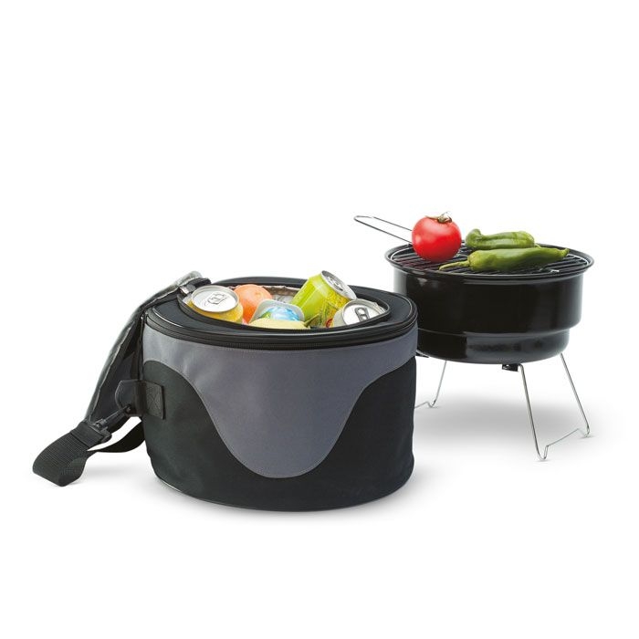 KC6387-03Donau BBQ Kuehltasche_ schwarz