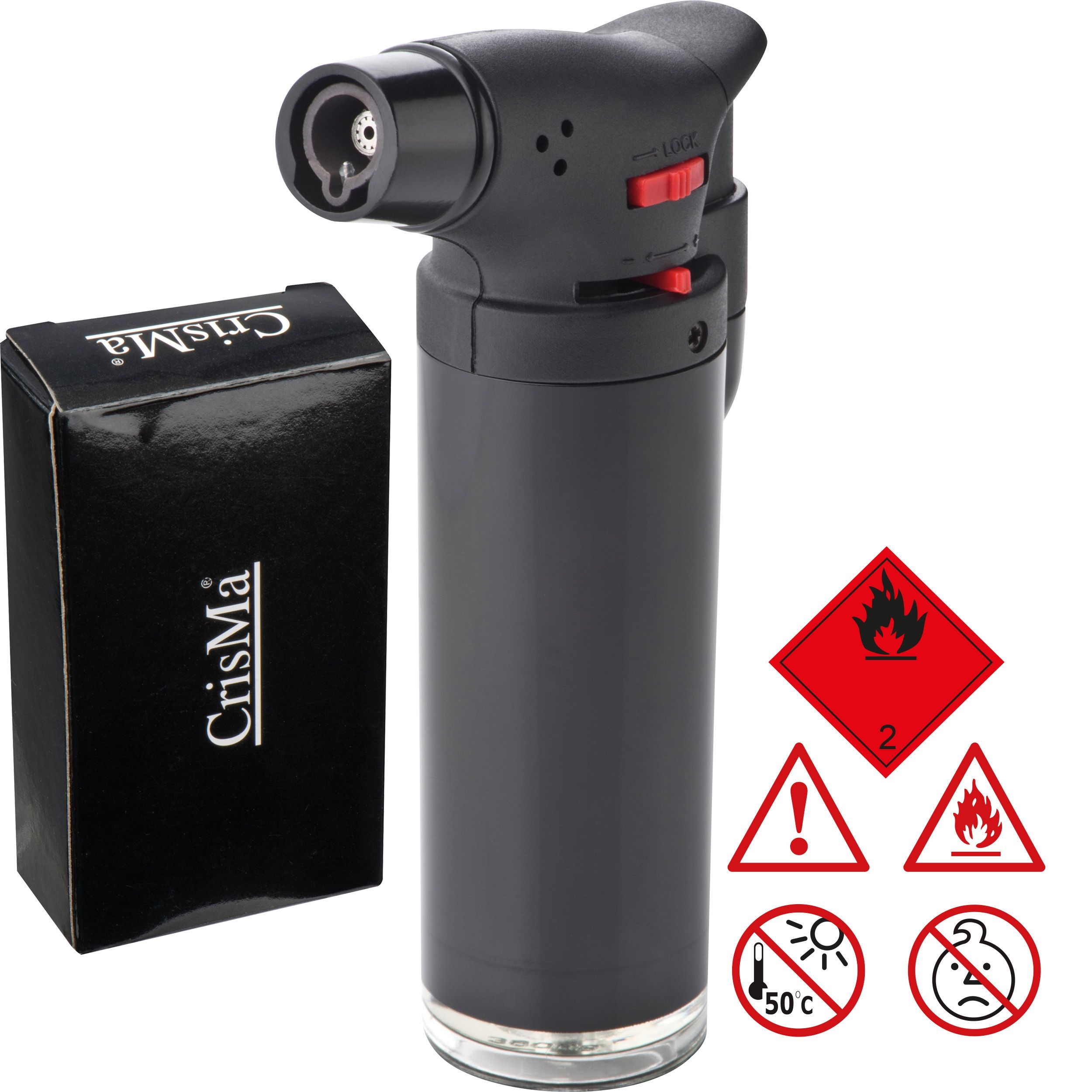 MA90045-03Elektronisches Flammbier-Feuerzeug_ schwarz