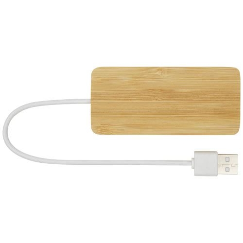 PF124306-1Tapas USB-Hub aus Bambus_ natur