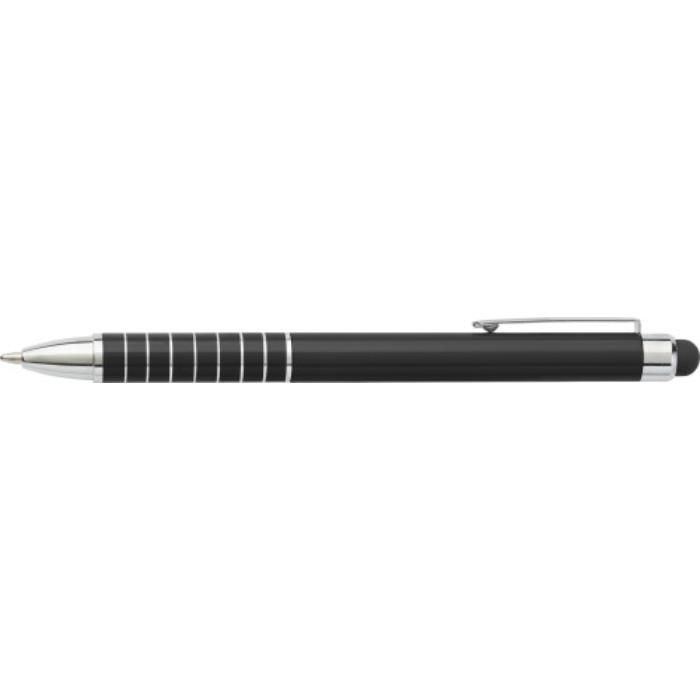 GI0647-01Kugelschreiber aus Metall Oliver_ Schwarz