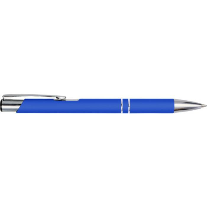 GI8476-23Kugelschreiber aus Metall Yvette_ Kobaltblau