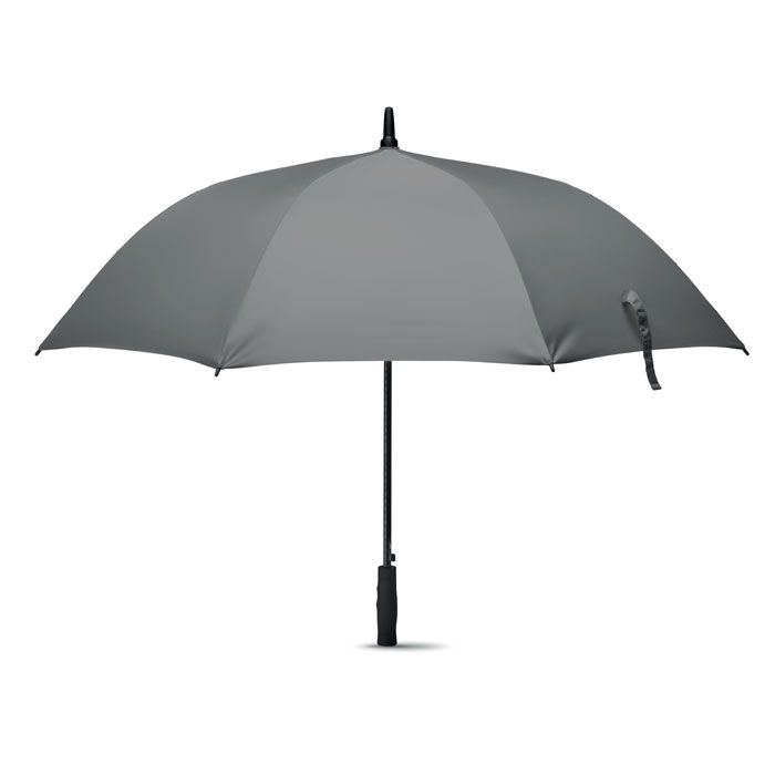 MO6175-07Grusa Regenschirm mit ABS Griff_ Grau