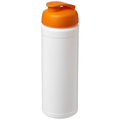PF210070-8Baseline® Plus 750 ml Flasche mit Klappdeckel_ weiss_orange PF210070-8Baseline® Plus 750 ml Flasche mit Klappdeckel_ weiss_orange