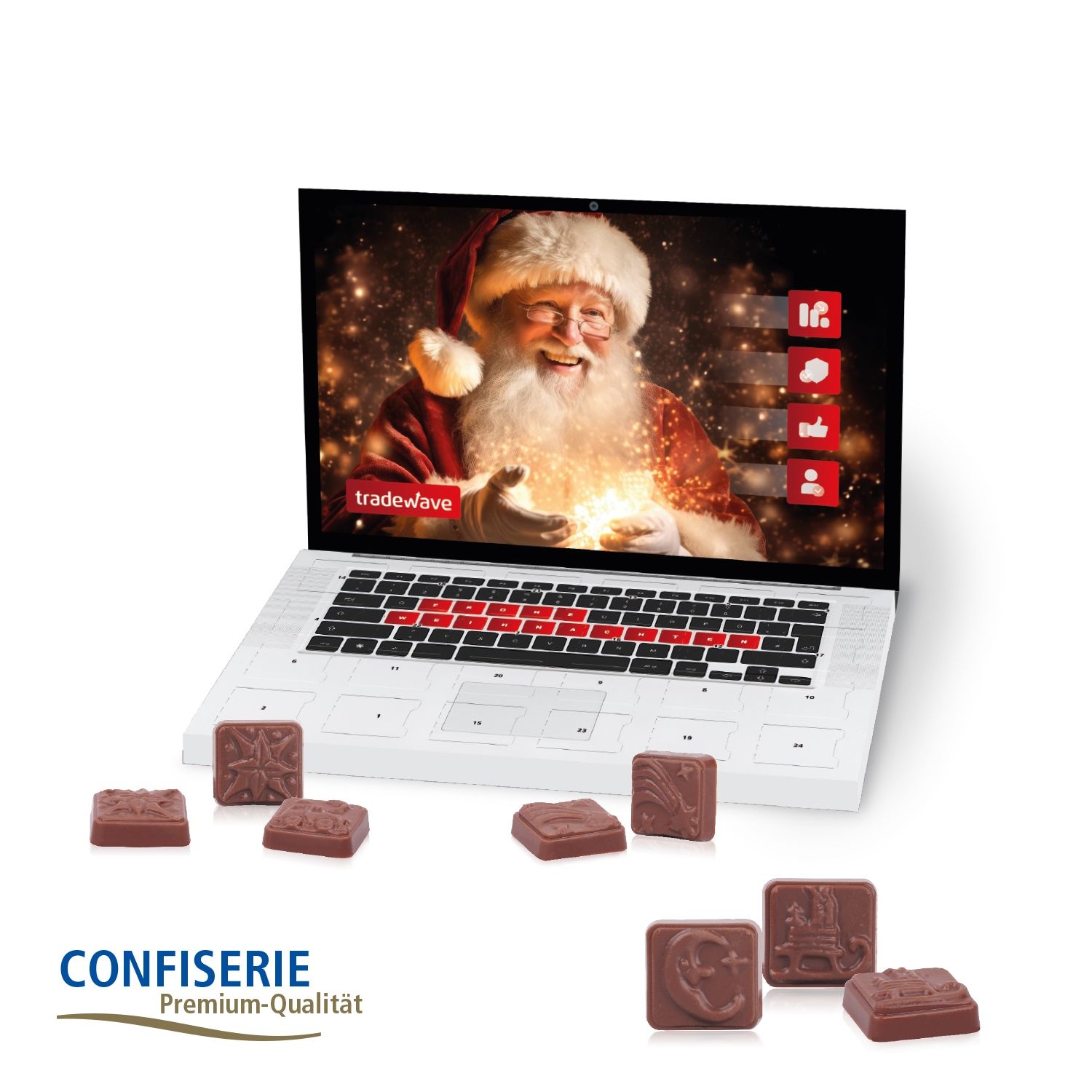 CD95306Adventskalender Laptop Classic Exklusiv