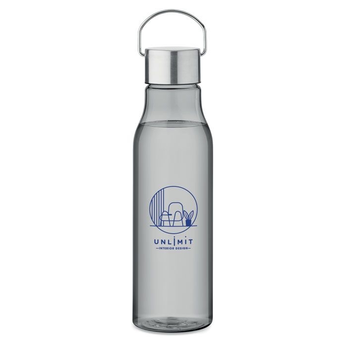 MO6976-27Vernal Trinkflasche RPET 600 ml_ transparent grau