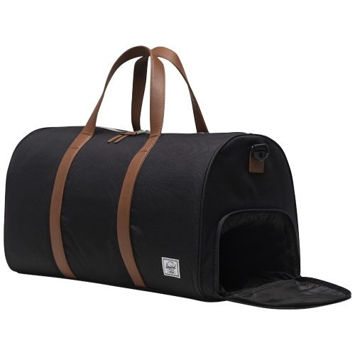 PF120693-3Herschel Novel™ recycelte Reisetasche 43 L_ schwarz
