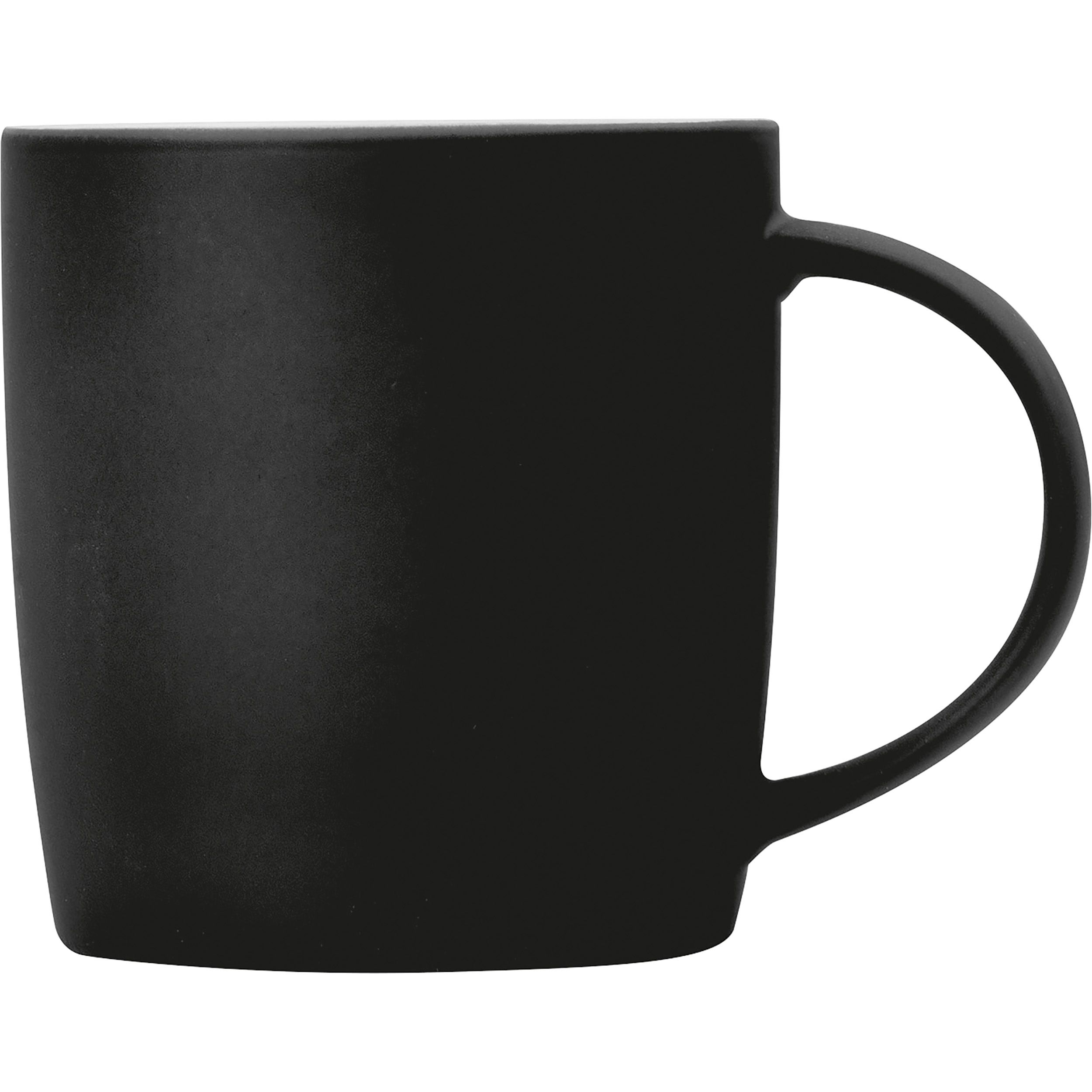 MA80654-03Tasse aus Porzellan_ aussen gummiert_ 300ml_ schwarz