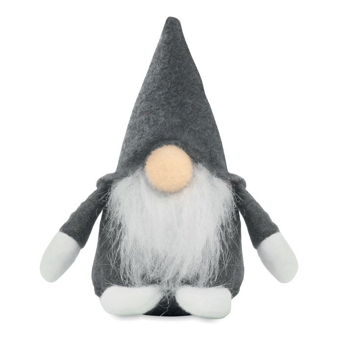 CX1589-07Frosty Dekorativer Filz-Wichtel_ grau