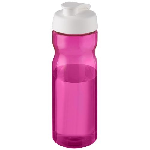 PF210045-27H2O Active® Base 650 ml Sportflasche mit Klappdeckel_ magenta_weiss PF210045-27H2O Active® Base 650 ml Sportflasche mit Klappdeckel_ magenta_weiss