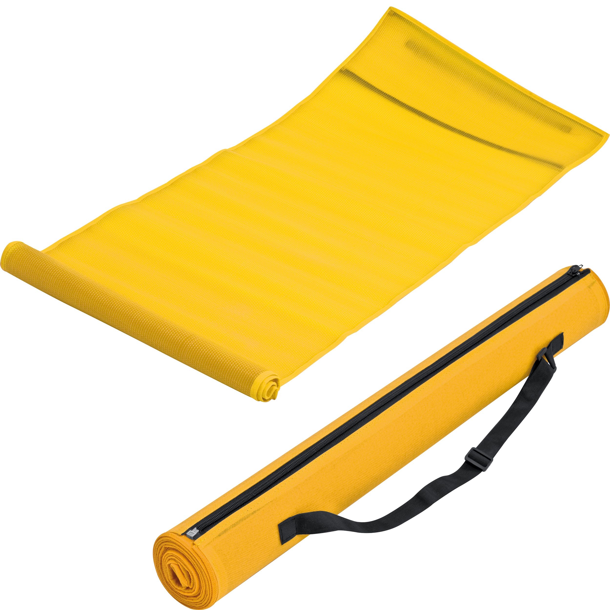 MA58613-08Strandmatte aus wasserabweisendem Kunststoff_ gelb MA58613-08Strandmatte aus wasserabweisendem Kunststoff_ gelb