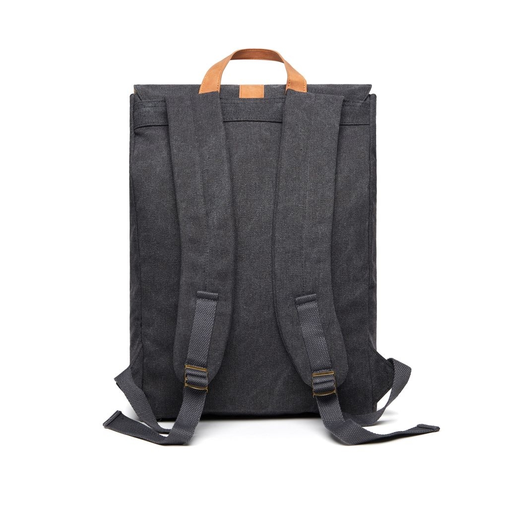XDV52101-9VINGA Bosler Rucksack aus GRS recyceltem Canvas_ schwarz