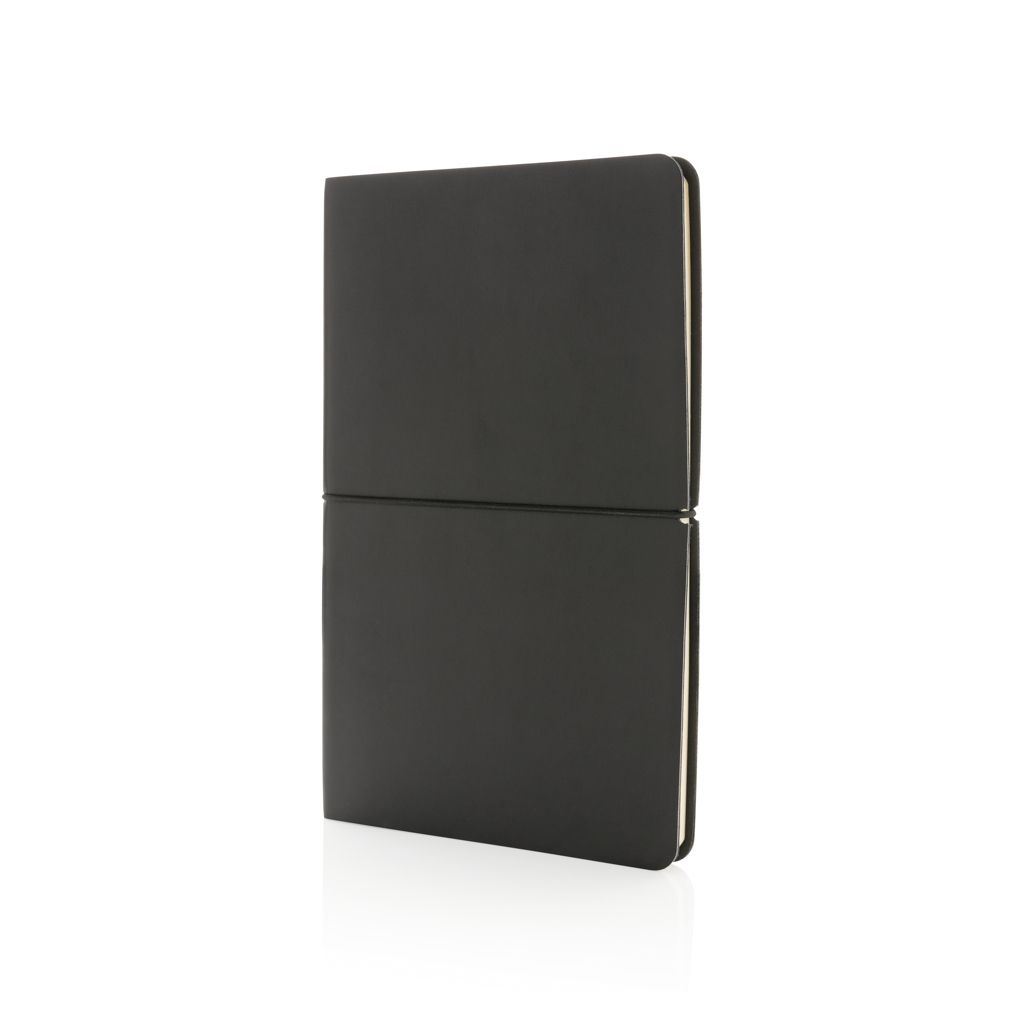 XDP774.22-1Modern Deluxe Softcover A5 Notizbuch_ schwarz