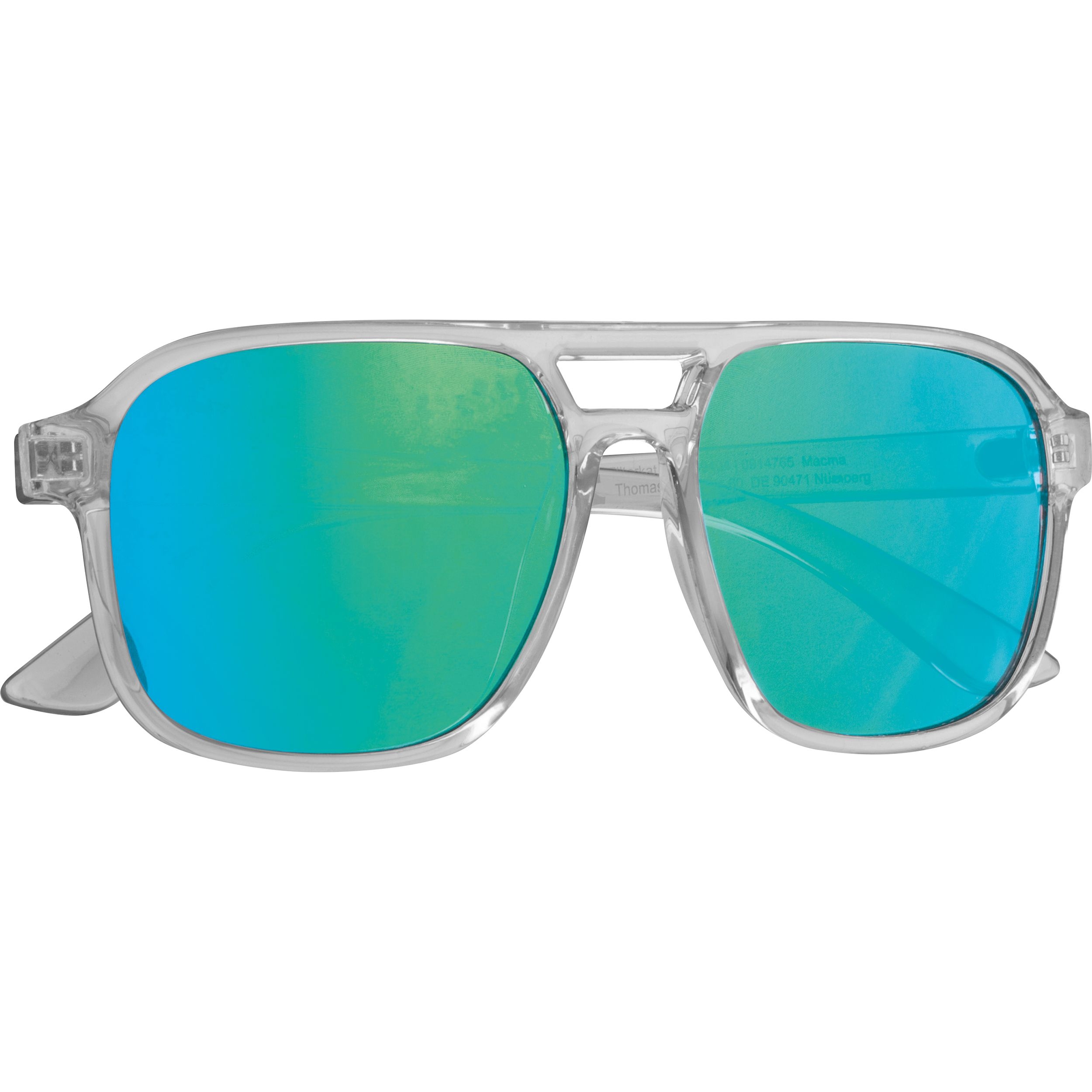 MA53894-24Sonnenbrille aus recyceltem Kunststoff  LILA_ hellblau