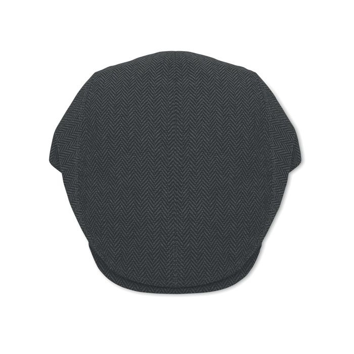MO2966-03Blind Peak Newsboy-Kappe 335 g_m²_ schwarz
