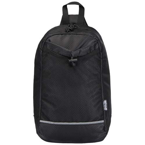 PF130101-3Nomad GRS-recycelte Umhaengetasche mit Trinkfunktion_ schwarz