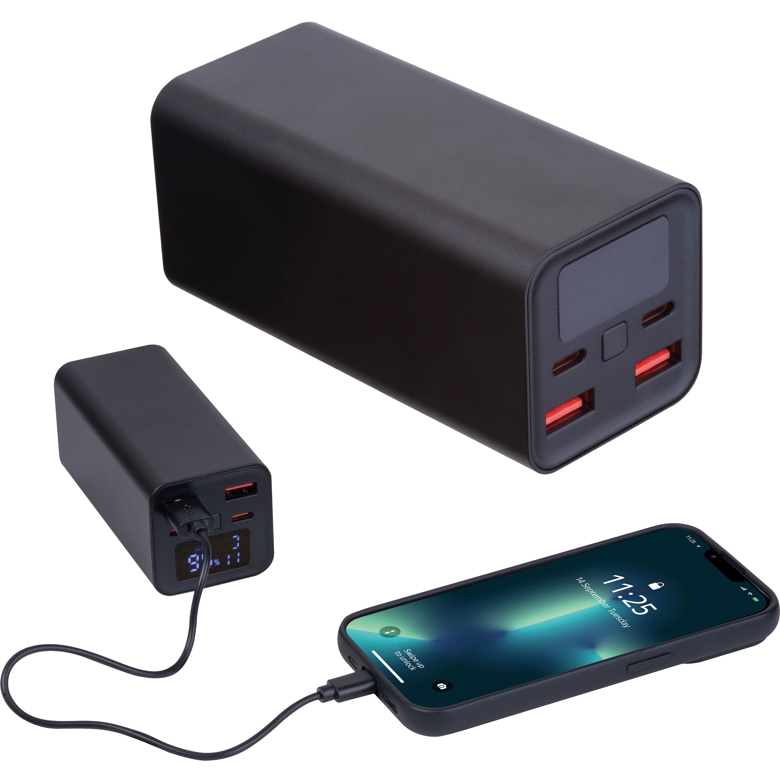 MA35391-0320.000 mAh Powerbank GERALDINE_ schwarz