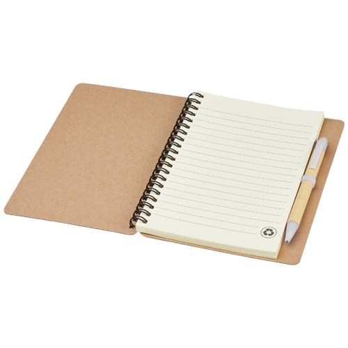 PF106268-5Priestly A6 Recycling Notizbuch mit Stift_ flieder_natur