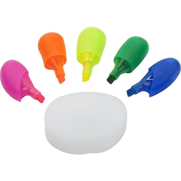 GI3725-09Textmarker aus Kunststoff Sierra_ mehrfarbig