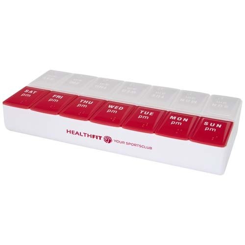 PF126374-1Cycle 7 Tage Tabletten Box fuer morgens und abends_ rot