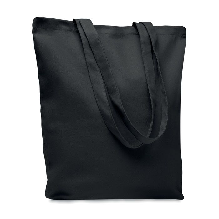 MO6442-03Rassa Coloured Einkaufstasche Canvas 270 g_m²_ schwarz