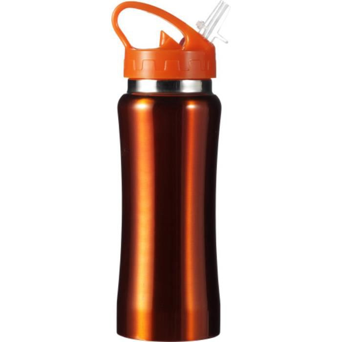 GI5233-07Trinkflasche aus Edelstahl Serena_ Orange