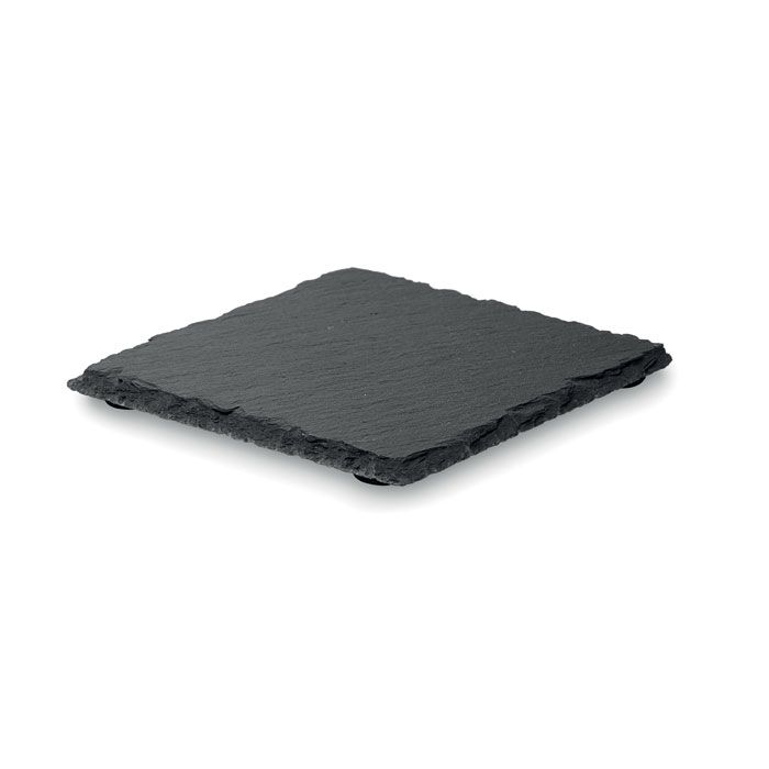 MO9124-03Slate4 Untersetzer-Set_ Schwarz