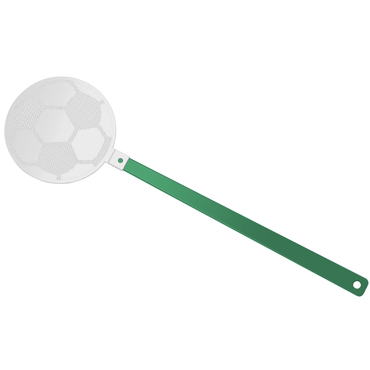 HE8410-2-0Fliegenklatsche _Fussball_ gruen_ weiss HE8410-2-0Fliegenklatsche _Fussball_ gruen_ weiss