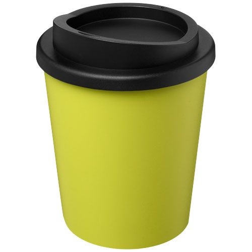 PF210452-6Americano® Espresso 250 ml recycelter Isolierbecher_ limone_schwarz