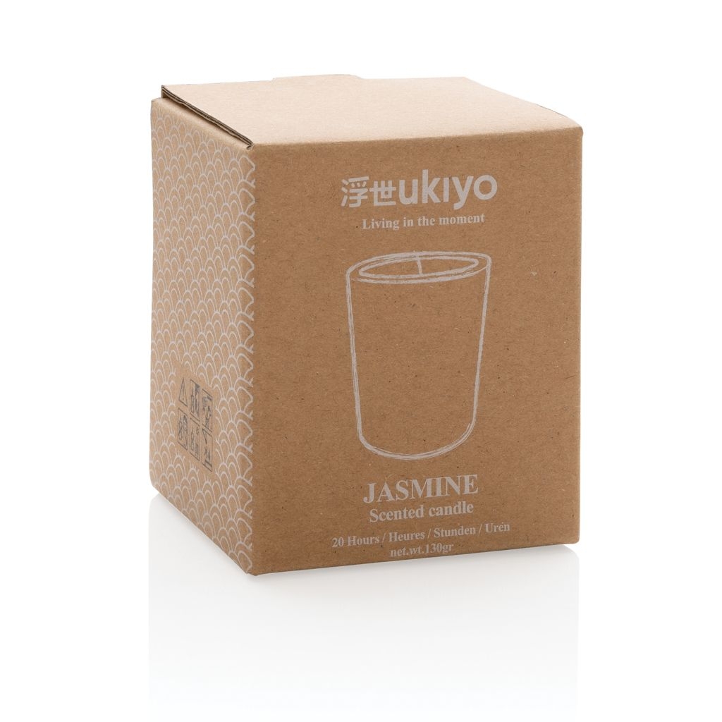 XDP262.93-1Ukiyo kleine parfuemierte Kerze im Glas_ schwarz