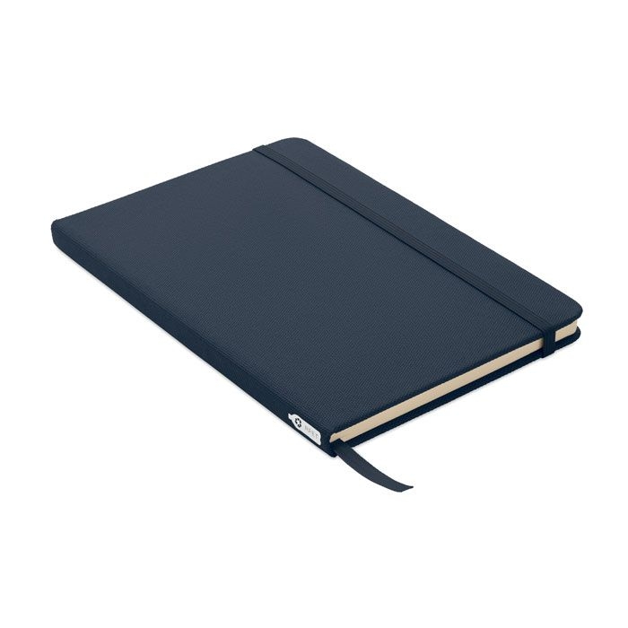 MO9966-85Note Rpet DIN A5 Notizbuch 600D RPET_ Marineblau MO9966-85Note Rpet DIN A5 Notizbuch 600D RPET_ Marineblau
