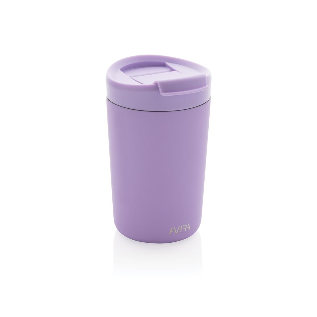 XDP438.02-9Avira Alya RCS recycelter Stainless-Steel Becher 300ml_ lila