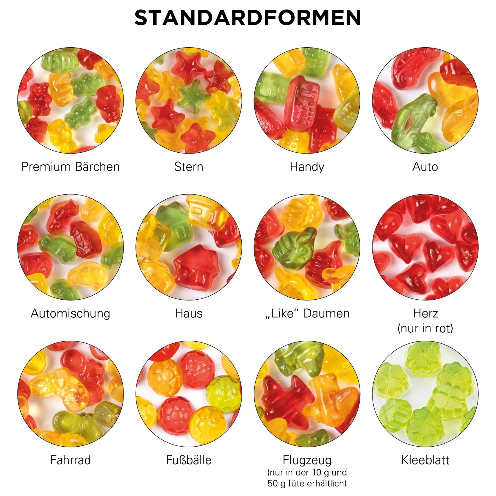 JG10063-22Tetraeder 15 g Trolli Fruchtgummi Standardformen_ Fussball_ transparente Folie