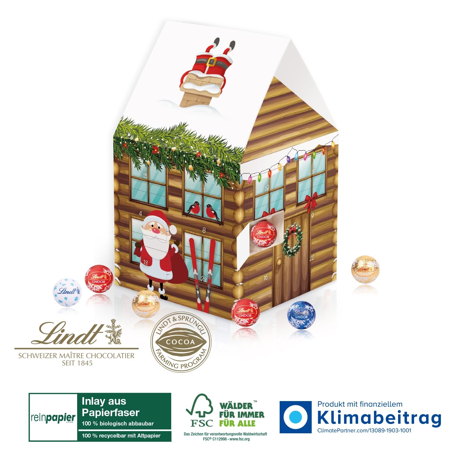 CD55364Adventshaus Lindt „Edition“ Organic