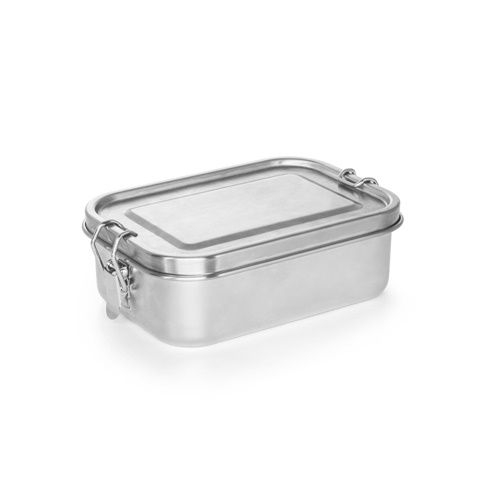 ST94277-127ALLSPICE Robuste luftdichte Box_ satinsilber