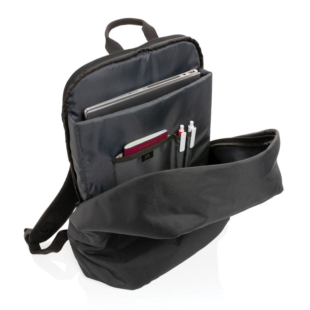 XDP762.76-1Impact AWARE™ RPET Standard Anti-Diebstahl Rucksack_ schwarz