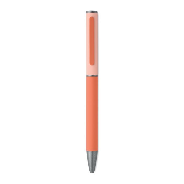 MO3174-10Fillan Drehkugelschreiber recy. Alu_ orange