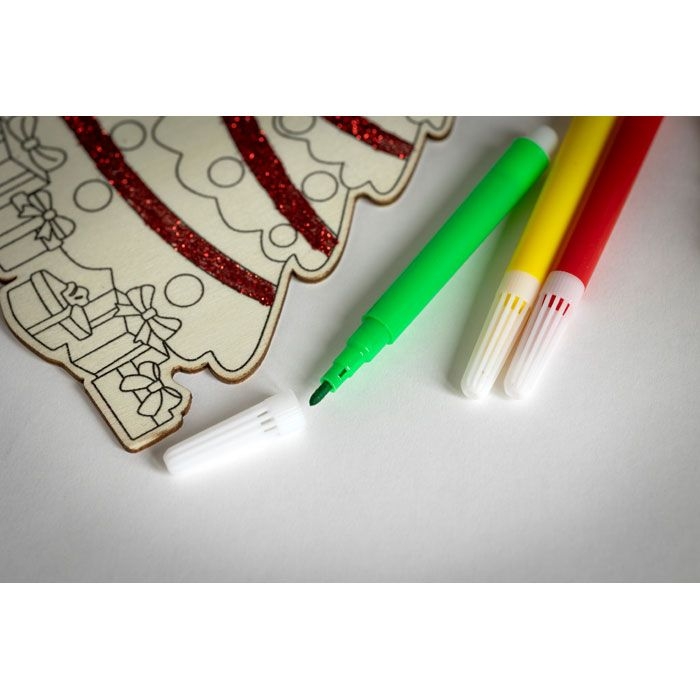 CX1569-40Colortree Weihnachtsschmuck Tanne_ holz